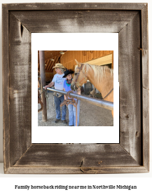 family horseback riding near me in Northville, Michigan